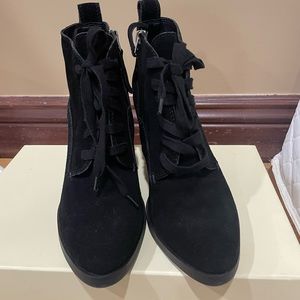 Dolce Vita lace up boots.